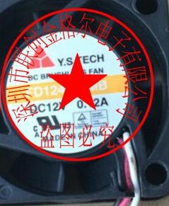 Y.S.TECH40*40*20 D124020HB-H DC12V 0.17A