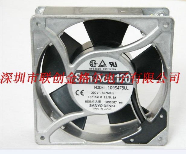 SANYO 120*120*38mm 109S429UL AC100V