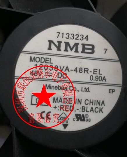 12038VA-48R-EL 48VDC 0.90A NMB 120*120*38
