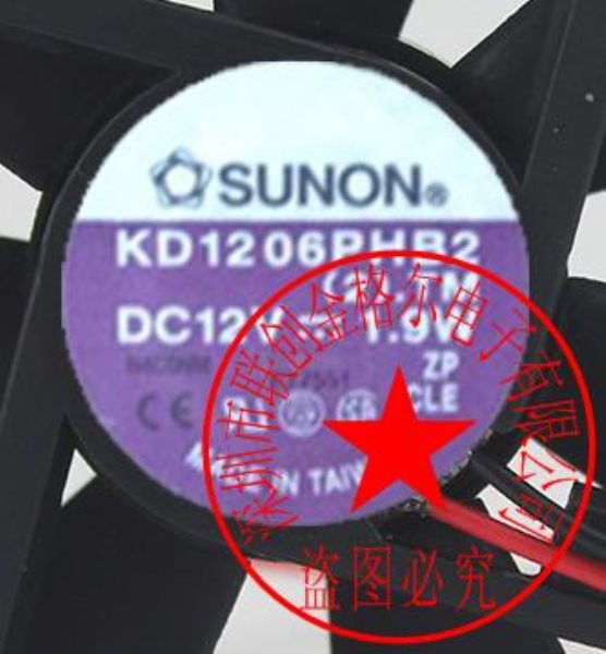 KD1206PHB2 DC12V 1.9W SUNON