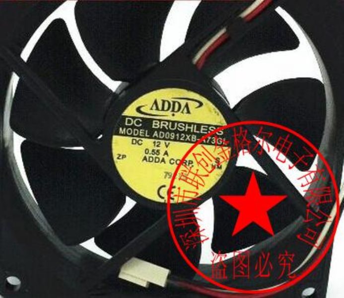 AD0912HB-A73GL 12V 0.25A ADDA 92*92*25
