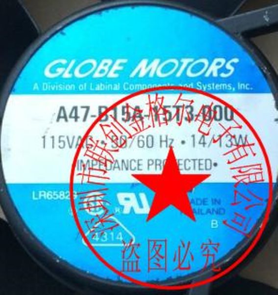 A47-B15A-15T3-000 115VGLOBE MOTORS 12CM