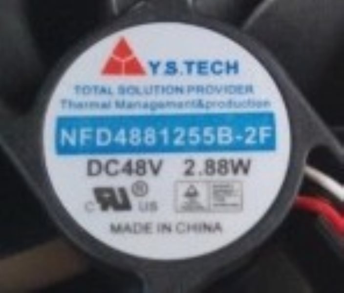 NFD4881255B-2F Y.S.TECH 8025 8CM 48V