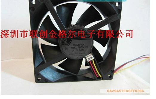 FBA09A12H DC12V 0.29A 92*92*25MM