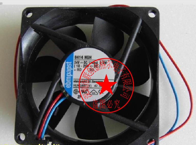 8414NGH ebmpapst 24V 114MA 2.8W 80*80*25