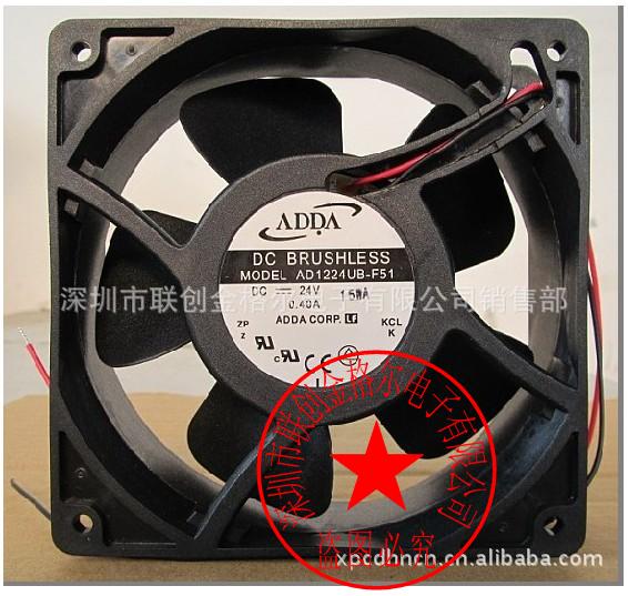 AD1224UB-F51 DC24V 0.40A ADDA 120*120*38MM