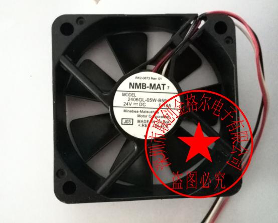 2406GL-05W-B59 NMB 24VDC 0.13A 60*60*15MM