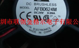 AFB0624M DC24V 0.09A DELTA 60*60*25MM