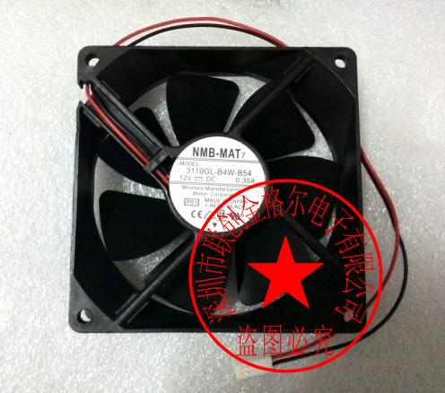 3110GL-B4W-B54 NMB 12VDC 0.30A 80*80*25MM