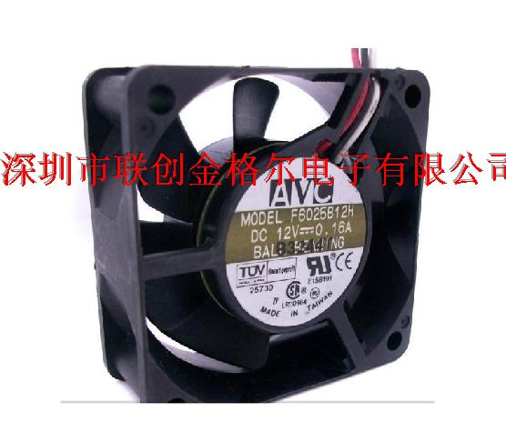 F6025B12H DC12V 0.16A AVC 60*60*25