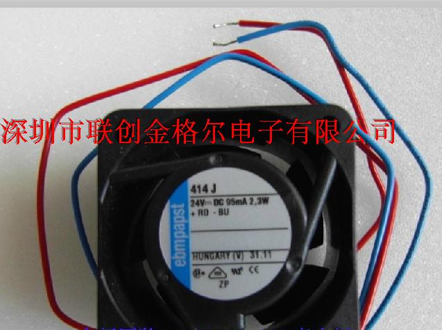 414J ebmpapst 24VDC 95MA 2.3W 40*40*25MM