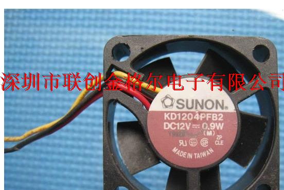 KD1204PFB2 DC12V 0.9W SUNON 40*40*10 3