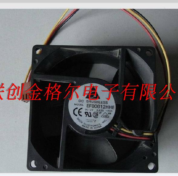 EFB0812HHE DELTA DC12V 0.62A 80*80*38