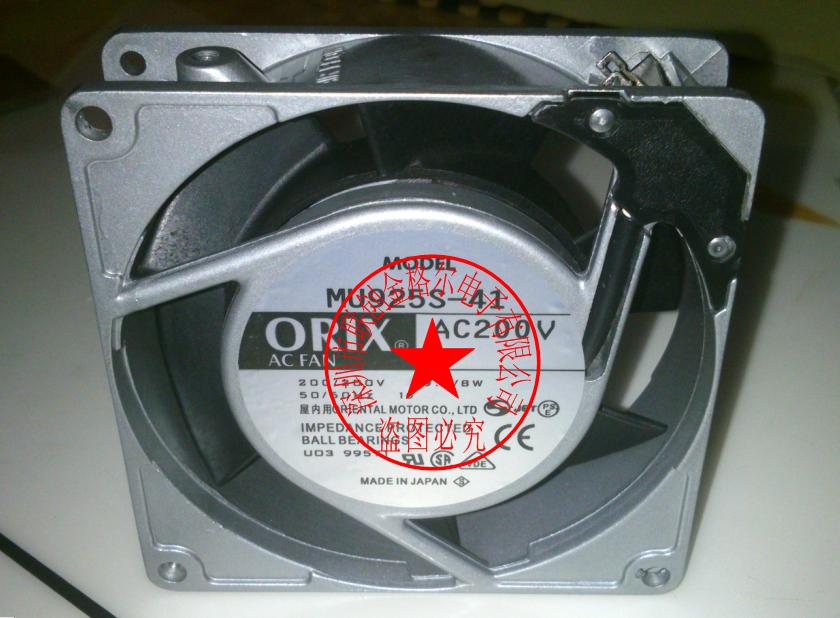 MU925S-41 AC200V ORIX 9.5/8W 92*92*25MM