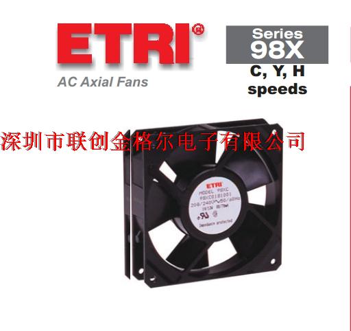 98XC0181000 208-240V ETRI 120*120*25MM