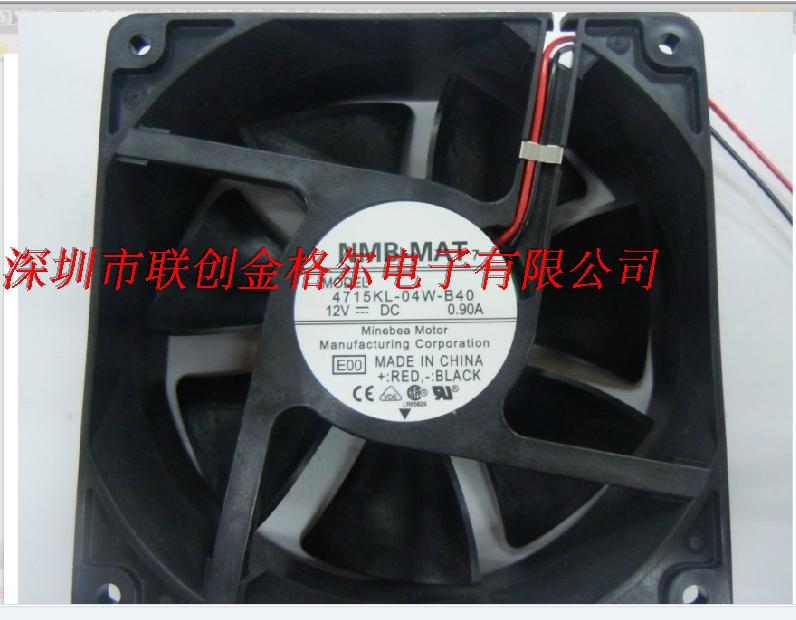 4715KL-04W-B40 NMB-MAT 12V 0.90A 12038