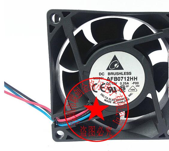 AFB0712HH DELTA DC12V 0.25A 70*70*25MM