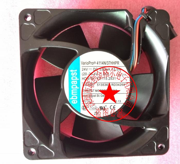 4114N/37HHPR ebmpapst 24V 13.5W 120*120*38MM