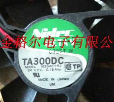 TA300DC M33407-51 NIDEC 24V 0.18A 80*80*25 - Click Image to Close