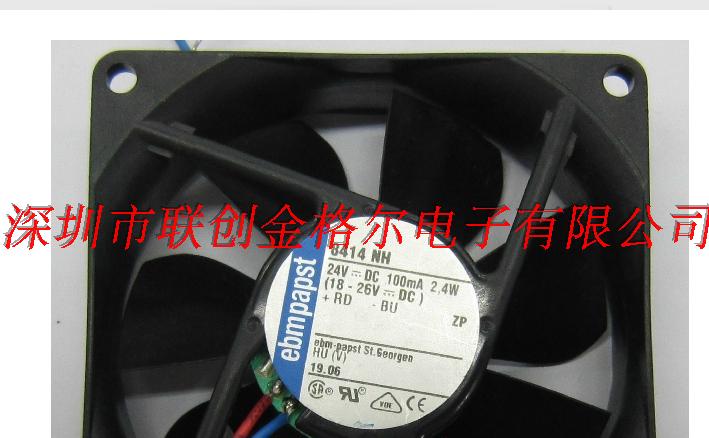 8414NH ebmpapst 24V 100MA 2.4W 80*80*25