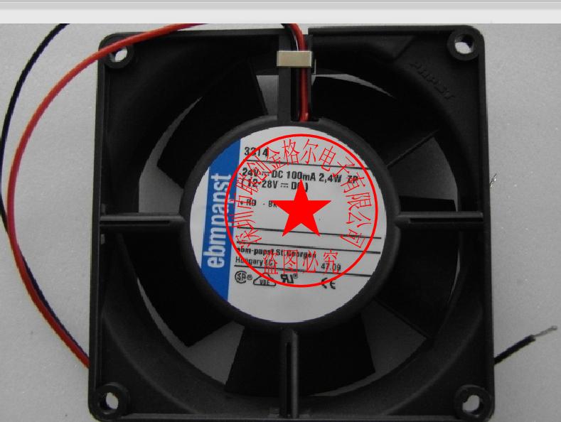 3314H ebmpapst 24V 220MA 5.3W 92*92*32MM