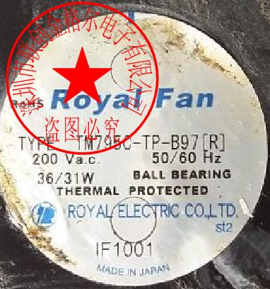 TM795C-TP-B97{R} ROYALFAN 200V 36/31W