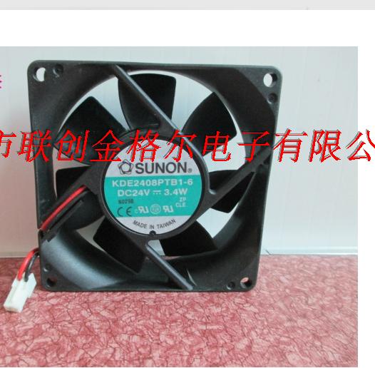 KDE2408PTB1-6A SUNON DC24V 3.4W 80*80*25