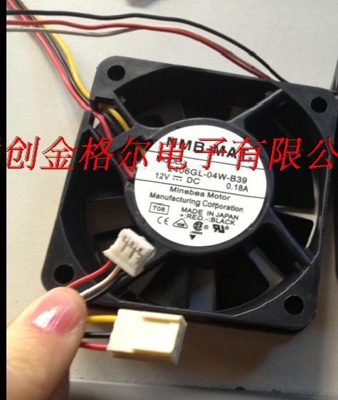 NMB 2406GL-04W-B39 12V 0.18A 60*60*15