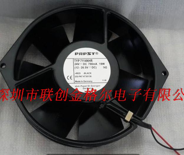 TYP 7114NHR 24V 790MA 19W ebmpapst 150*38