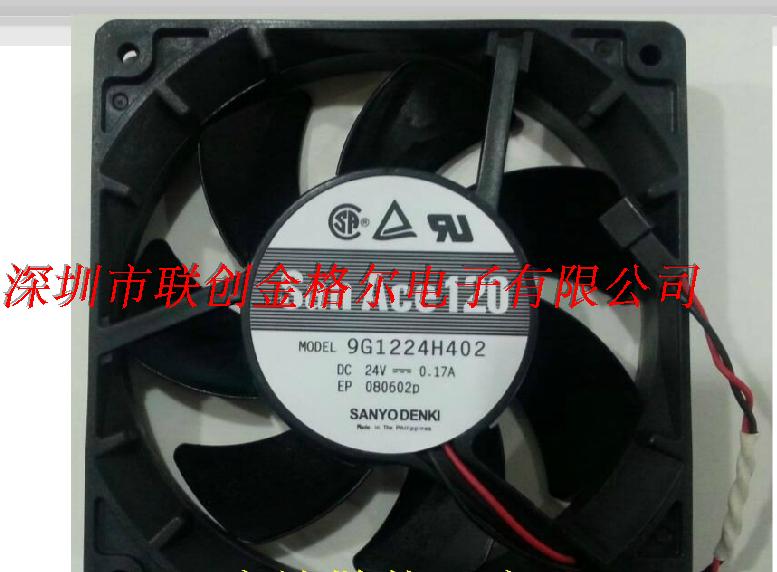 9G1224H402 DC24V 0.17A SANYO 120*120*25