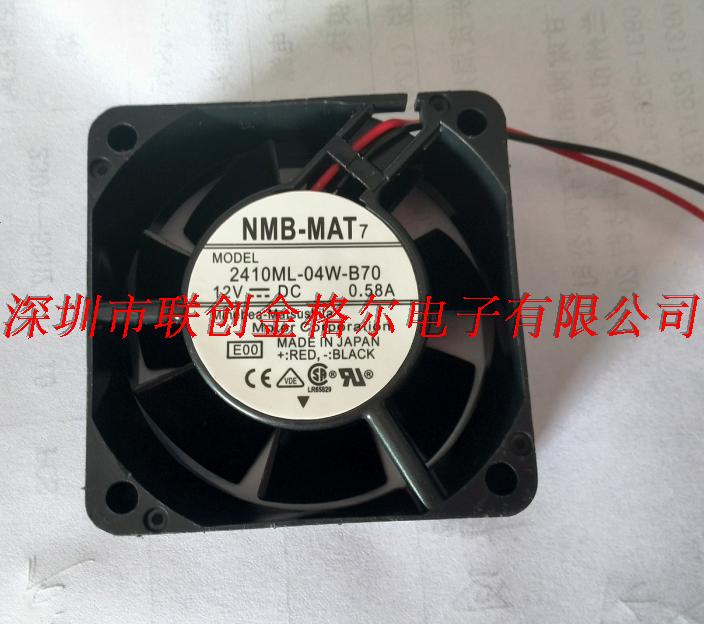 2410ML-04W-B70 NMB 12V 0.58A 60*60*25