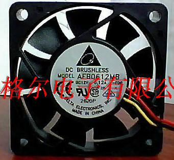 AFB0612MB DELTA 60*60*15 12V 0.12A CPU