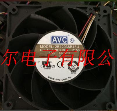 2B12038B48U DC48V 1.30A AVC 120*120*38