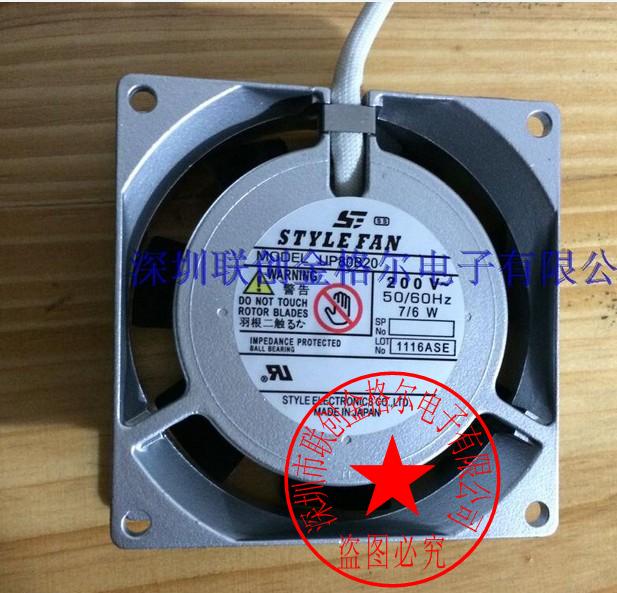 UP80B20 200VAC STYLE FAN 80*80*25MM