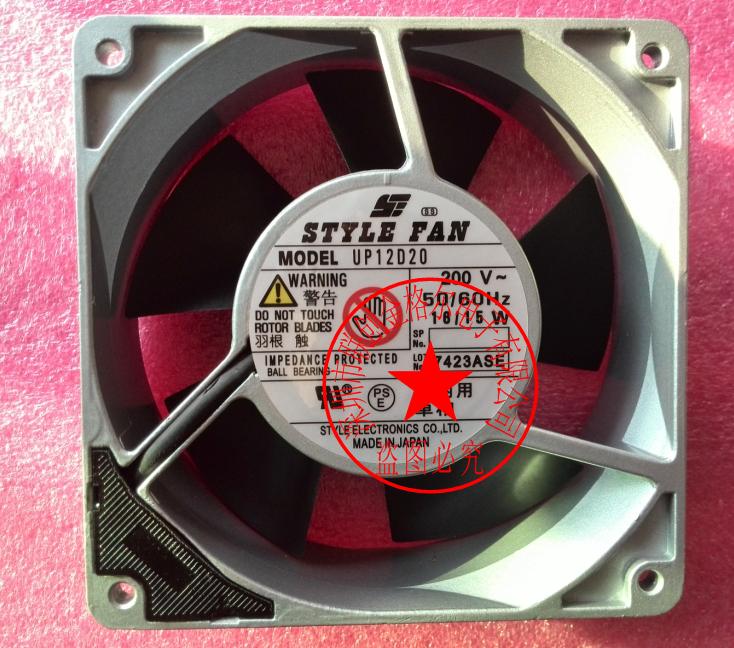 UP12D20 STYLE FAN 200V 16/15W 120*120*38