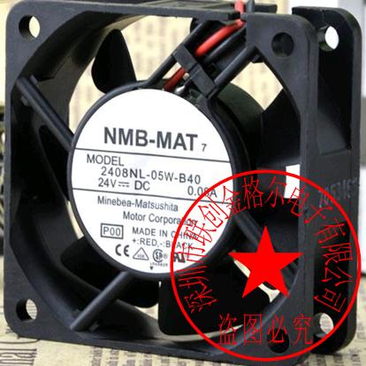 2408NL-05W-B40 24VDC 0.08A NMB 60*60*20MM2