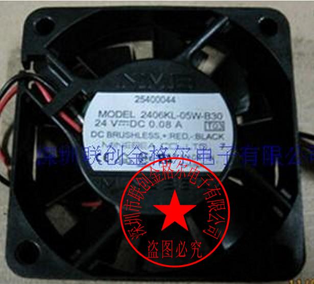 2406KL-05W-B30 NMB 24V 0.08A 60*60*15MM 2