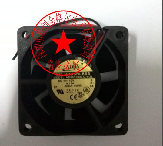 AD0612MB-C70GL DC12V 0.13A ADDA 60*60*20 2