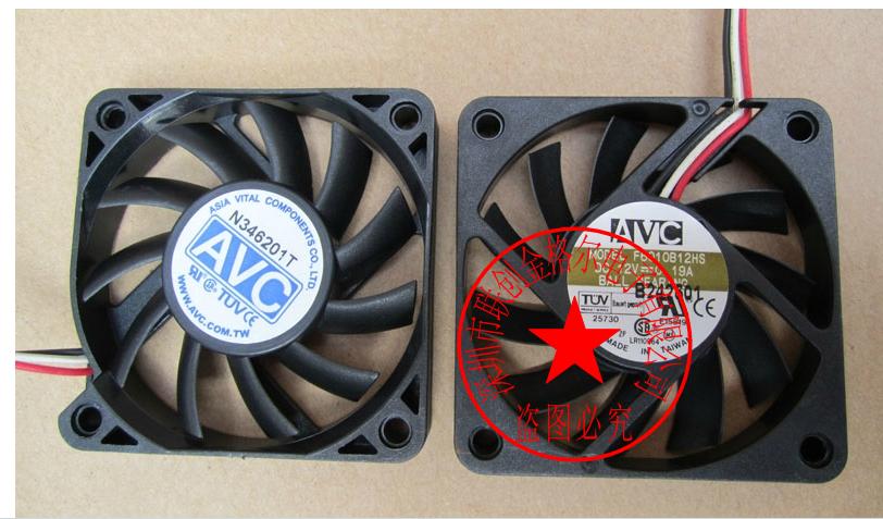 F6010B12HH DC12V 0.19A AVC 60*60*10MM