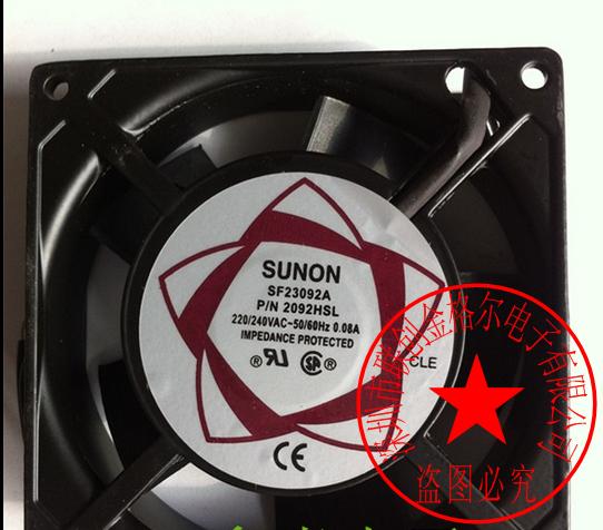 SF23092A P/N 2092HSL 220-240VSUNON 92*92*25