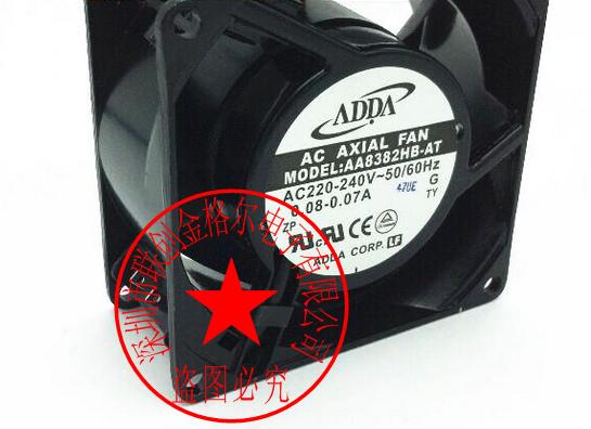 AA8382HB-AT AA8382HB-AW 80*80*38MM 220V