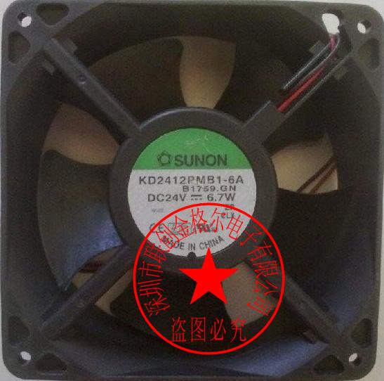 KD2412PMB1-6A DC24V 6.7W SUNON 120*120*38