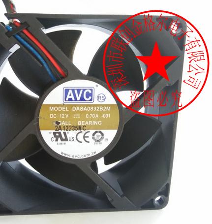 DASA0832B2M DC12V 0.70A AVC 80*80*32MM