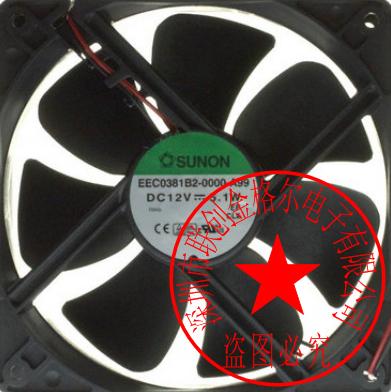 EEC0381B2-000U-A99 DC12V SUNON 12CM