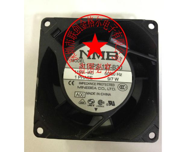 3115PS-12W-B30 115VAC NMB 80*80*38