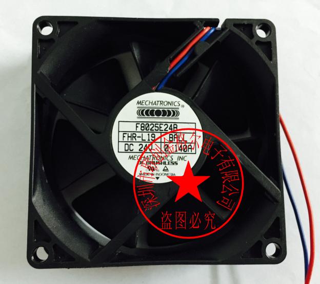 F8025E24B DC24V 0.14A 2 80*80*25MM