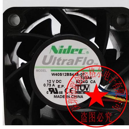 W40S12BS4A5-07 12V 0.73A NIDEC 4