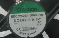 EEC0252B1-0000-F99 DC24V 5.0W SUNON 12025