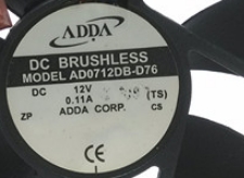AD0712DB-D76 DC12V 0.11A ADDA 7015 CPU