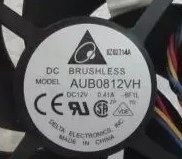 AUB0812L DC12V 0.14A DELTA 80*80*25MM
